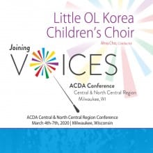 ACDA Central-North Central 2020 Little OL Korea MP3