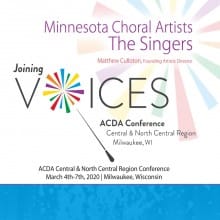ACDA Central-North Central 2020 The Singers Minnesota Choral Artists MP3