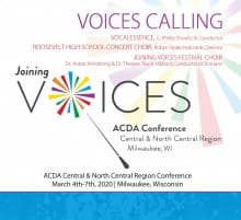 ACDA Central-North Central 2020 Opening Wednesday Evening Concert MP3