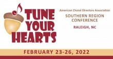 ACDA Southern 2022 Complete Conference MP3 Audio Download