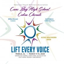 ACDA Southern 2020 Cane Bay High School Cobra Chorale MP3 ACDA Southern 2020 Cane Bay High School Cobra Chorale MP3