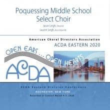 ACDA Eastern 2020 Poquessing Middle School Select Choir MP3