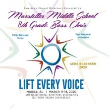 ACDA Southern 2020 Marsteller Middle School Bass Choir MP3 ACDA Southern 2020 Marsteller Middle School Bass Choir MP3