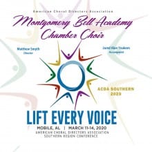ACDA Southern 2020 Montgomery Bell Academy Chamber Choir MP3