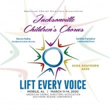 ACDA Southern 2020 Jacksonville Children's Chorus CD
