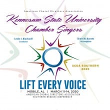 ACDA Southern 2020 Kennesaw State University Chamber Singers MP3