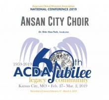 ACDA 2019 National - Ansan City Choir MP3