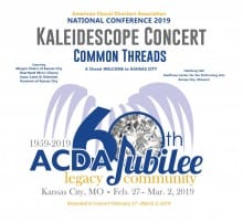 ACDA 2019 National - Kaleidescope Opening Common Threads MP3