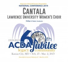 ACDA 2019 National - Lawrence University Women's Choir MP3
