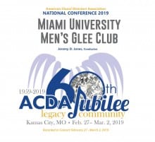 ACDA National 2019 Miami University Men’s Glee Club MP3