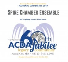 ACDA 2019 National - Spire Chamber Ensemble MP3