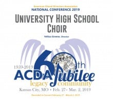 ACDA 2019 National - University High School MP3