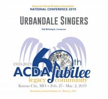ACDA 2019 National - Urbandale High School MP3