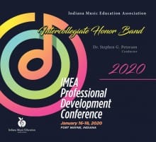 Indiana IMEA 2020 Intercollegiate Honor Band CD