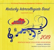Kentucky KMEA 2019 All State Intercollegiate Band 2-7-19 MP3