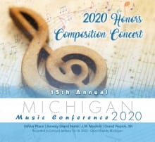Michigan MMEA 2020 Honors Composition Concert CD