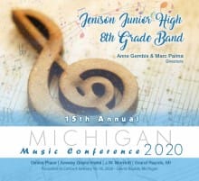 Michigan MSBOA 2020 Jenison Junior High 8th Grade Band MP3 Michigan MSBOA 2020 Jenison Junior High 8th Grade Band MP3