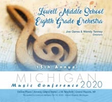 Michigan MSBOA 2020 Lowell Middle School 8th Grade String Orchestra CD