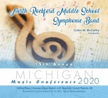 Michigan MSBOA 2020 North Rockford Middle School 8th Grade Band MP3