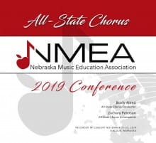 Nebraska Music Education Association 2019 NMEA All State Chorus November 23, 2019  MP3