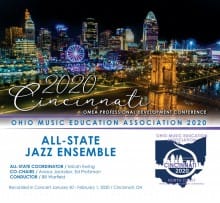 Ohio OMEA 2020 All-State Jazz 2-1-2020 CD
