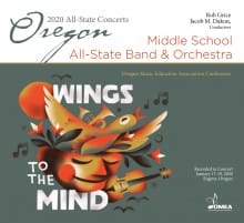 Oregon OMEA 2020 Middle School All-State Band and Orchestra MP3